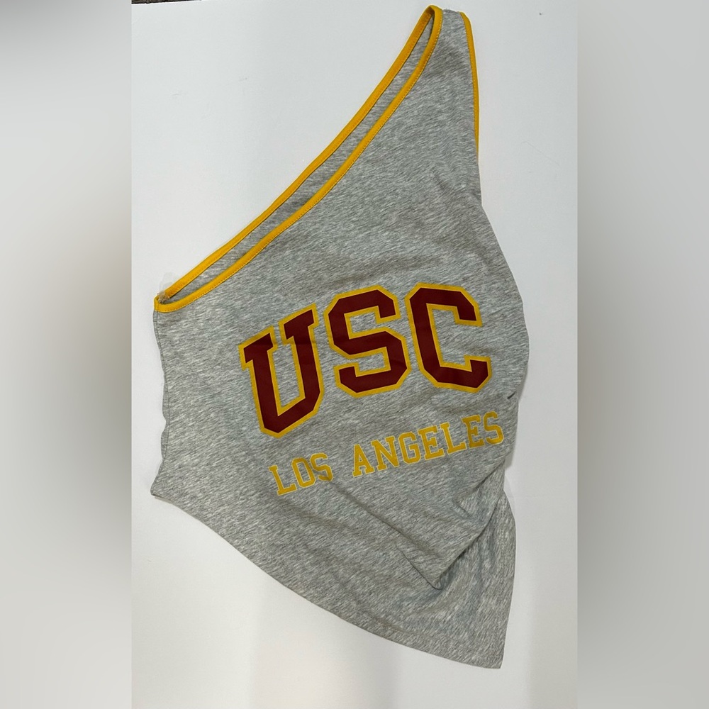 USC Los Angeles NWT One Shoulder Tank Top‎